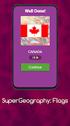 SuperGeography: Flags syot layar 1
