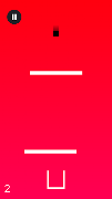 برنامه‌نما Cube Drop 2D عکس از صفحه