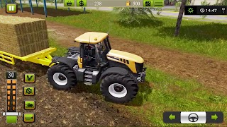 Super Tractor Farming Games पोस्टर
