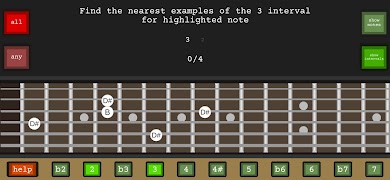 Intervals - Guitar Interval Trainer screenshot 5