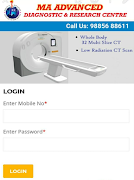 MA Scan Centre Plakat