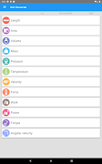 برنامهنما Unit converter عکس از صفحه