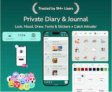 Daynote | Diary with Lock plakat