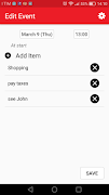 Calendar and block notes screenshot 7