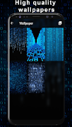 Digital Matrix Lock Screen скриншот 3