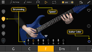 Guitar 3D - Basisakkoorden screenshot 5