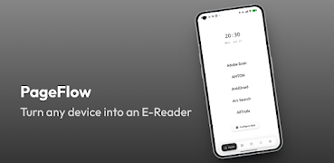 PageFlow: E-Reader Launcher poster