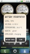 Battery Meter Widget تصوير الشاشة 4