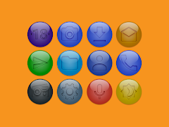 پوستر GlassBall Icon Pack