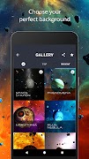 Asteroids 3D live wallpaper screenshot 3
