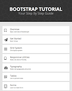 برنامه‌نما Bootstrap Tutorial عکس از صفحه