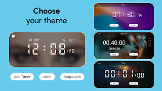 Reloj Digital de Gran Tamaño captura de pantalla 5
