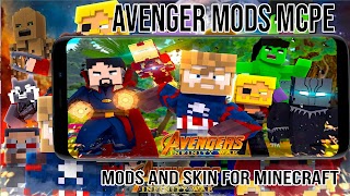 Avenger Mods - Super Hero Mods For Minecraft PE syot layar 2
