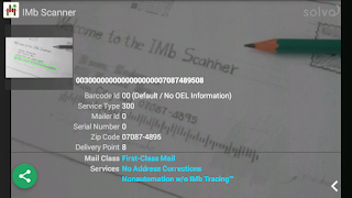 برنامه‌نما IMb Scanner عکس از صفحه