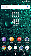 1 Schermata Rain Drops Theme