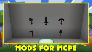 Obsidian Tools Mod Minecraft پوسٹر