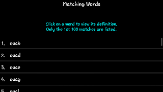 Crossword Solver II screenshot 7