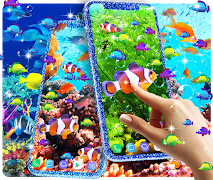Fish live wallpaper Affiche