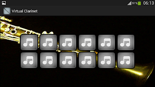 Virtual Clarinet screenshot 1