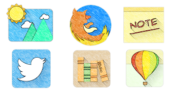 Sketchy - Icon Pack 截圖 1