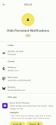 Hide Persistent Notifications screenshot 3