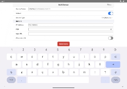 برنامه‌نما IP Remote عکس از صفحه
