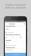 DIALux Mobile captura de pantalla 1