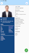 Smart Resume Maker स्क्रीनशॉट 1