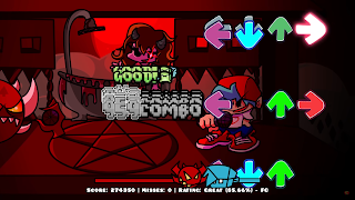 FNF Geometry In Friday Night اسکرین شاٹ 3