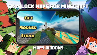 Mapas Skyblock para Minecraft imagem de tela 4