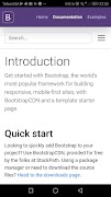 2 Schermata Bootstrap 4