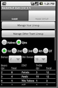 Basketball Stats screenshot 1
