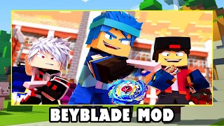 Beyblade Mod for MInecraft PE poster
