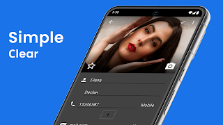 Contacts app for Android স্ক্রিনশট 1