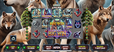 Wolf Slots capture d'écran 2