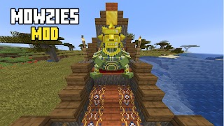 برنامه‌نما Mowzies Mobs Minecraft Mod عکس از صفحه