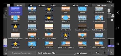 6 Schermata VideoPad Video Editor