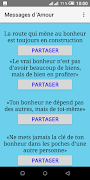برنامه‌نما Messages d'Amour عکس از صفحه