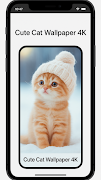 Cute Cat Wallpaper 4K imagem de tela 4