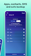 برنامه‌نما SMS Backup & Restore عکس از صفحه