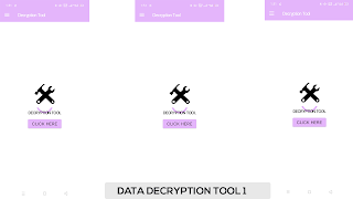 Decryption Tool Affiche
