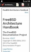 FreeBSD Handbook ภาพหน้าจอ 2