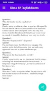 Class 12 English Notes captura de pantalla 4