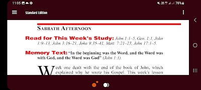 SDA Bible Lesson تصوير الشاشة 7