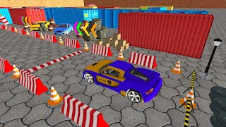 UK police car parking game 3d imagem de tela 3