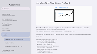Wacom Tips screenshot 2