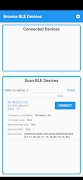 برنامه‌نما BLE GATT Browser عکس از صفحه