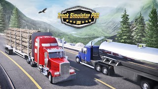 Truck Simulator PRO 2016 captura de pantalla 1