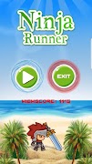 Ninja Runner スクリーンショット 1