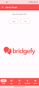 1 Schermata Bridgefy Alerts